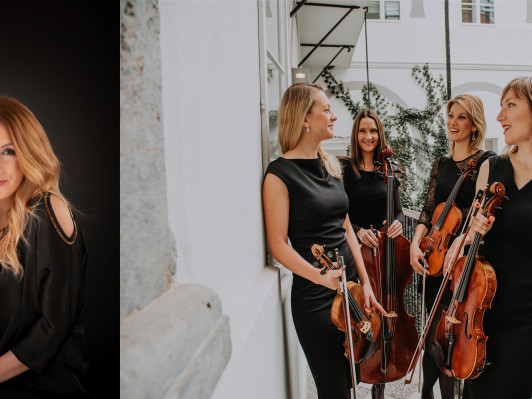 Jesenske serenade bodo ta teden gostile Evo Hren in Godalni kvartet Adora javni zavod sotočje medvode