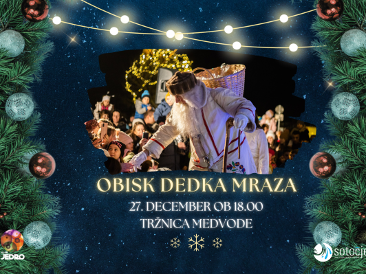OBISK DEDKA MRAZA javni zavod sotočje medvode