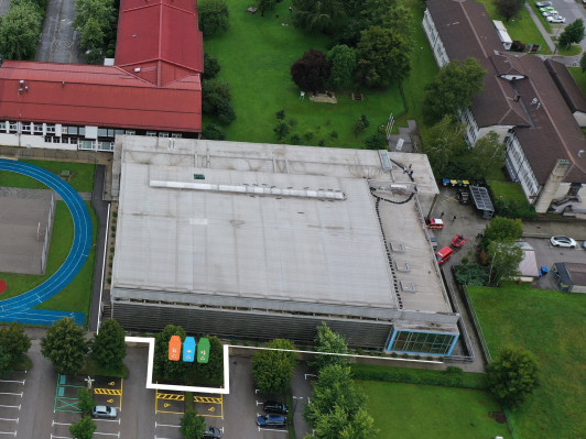 SANACIJA STREHE ŠPORTNE DVORANE MEDVODE javni zavod sotočje medvode